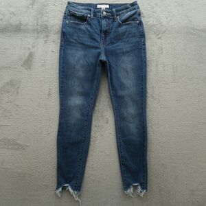 Lucky Brand Jeans Women's 6/28A High-Rise Bridgette Skinny 26" Inseam Distressed